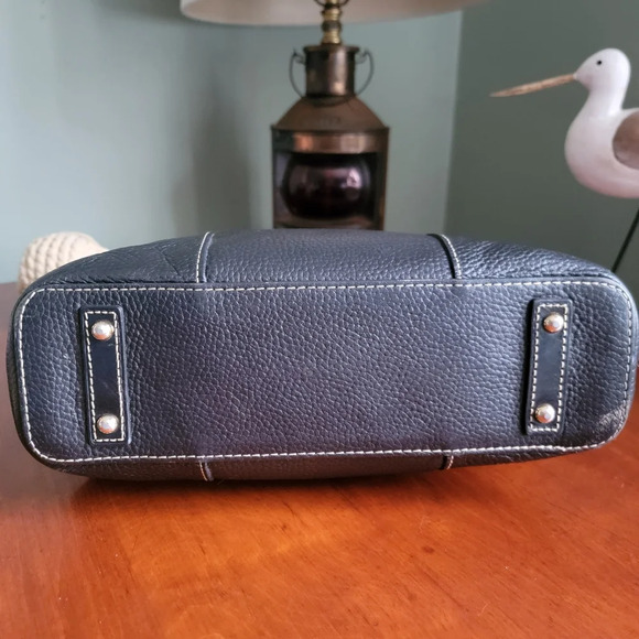 Dooney & Bourke Lexington Small Pebble Grain Leather Shopper in Black - Picture 6 of 16